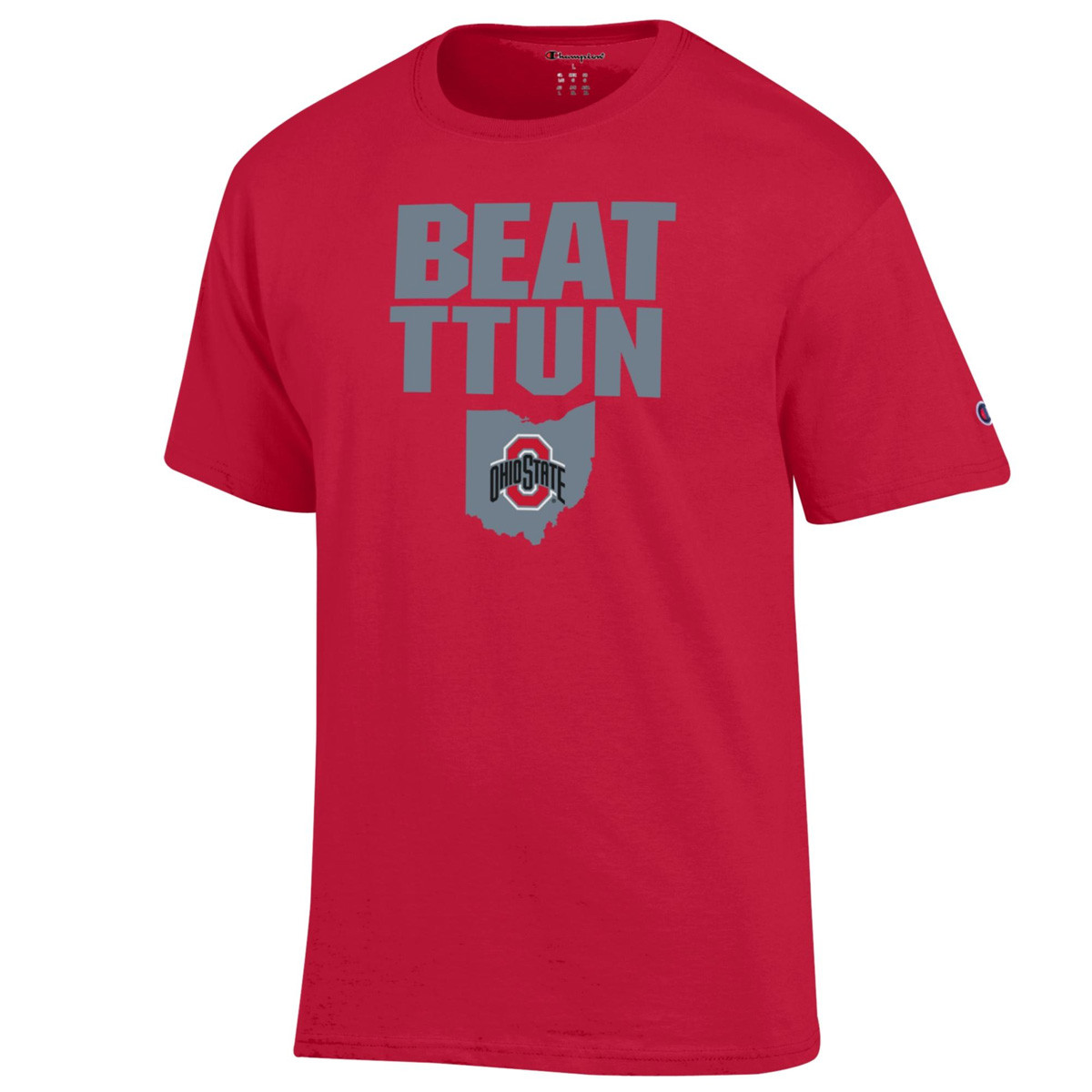 Ohio State Red Beat TTUN/State Tee. - College Traditions