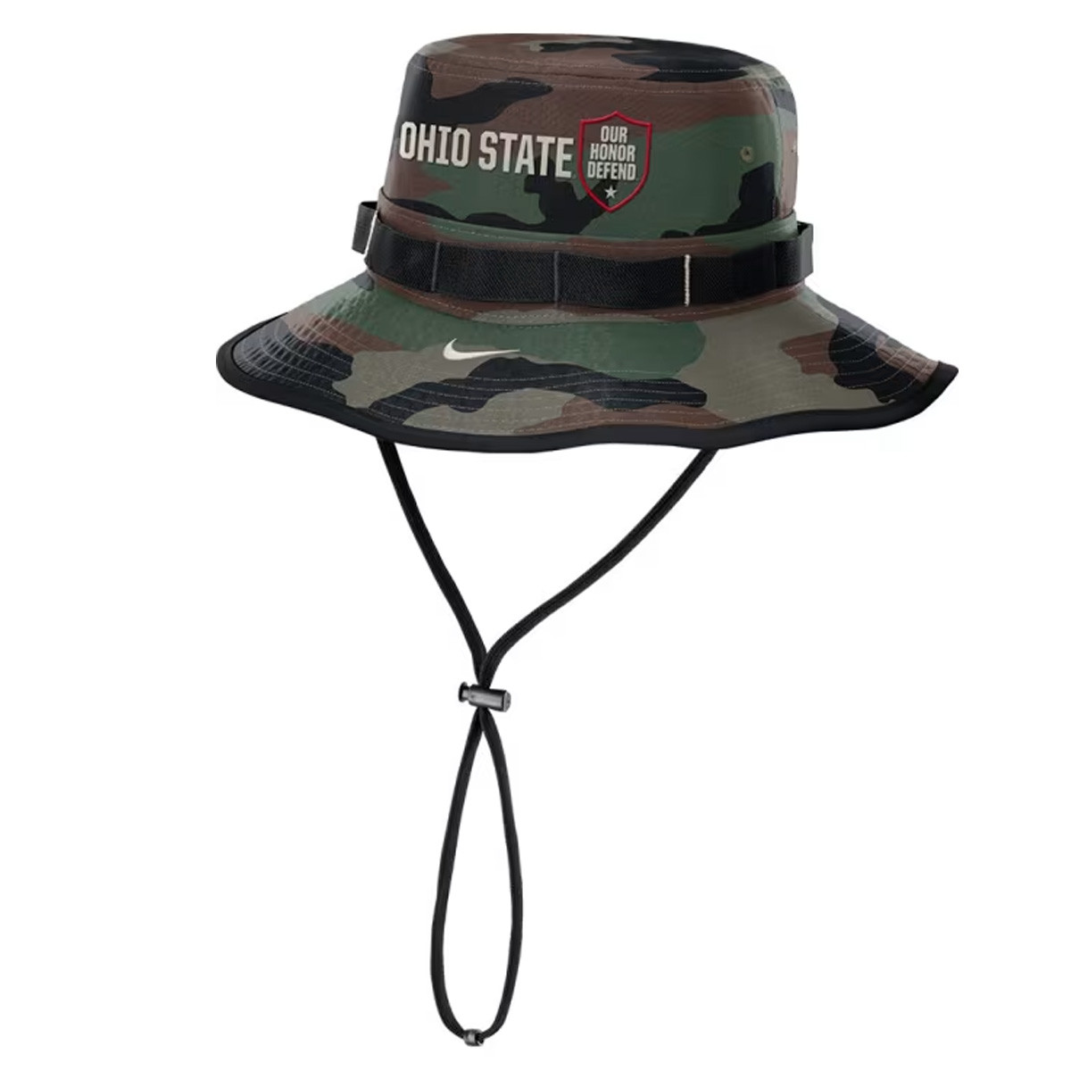 nike sideline camo bucket hat