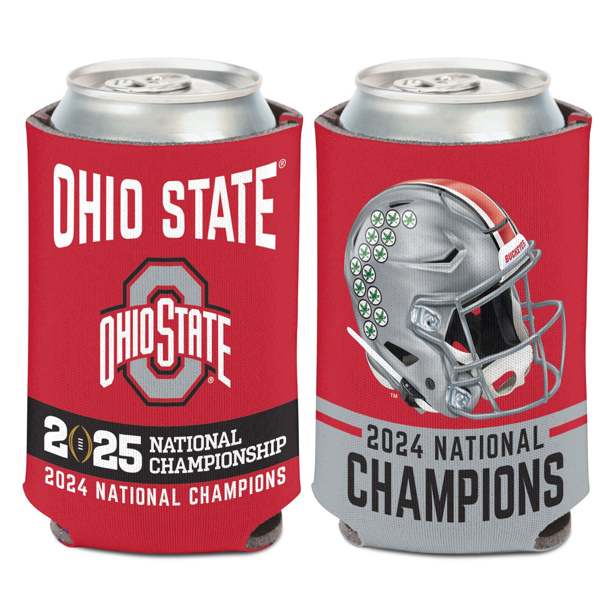 ZEP-PRO NCAA Ohio State Buckeyes Kulturbeutel – Braun, Mit Metall-Emblem, 2 Reißverschlussfächer