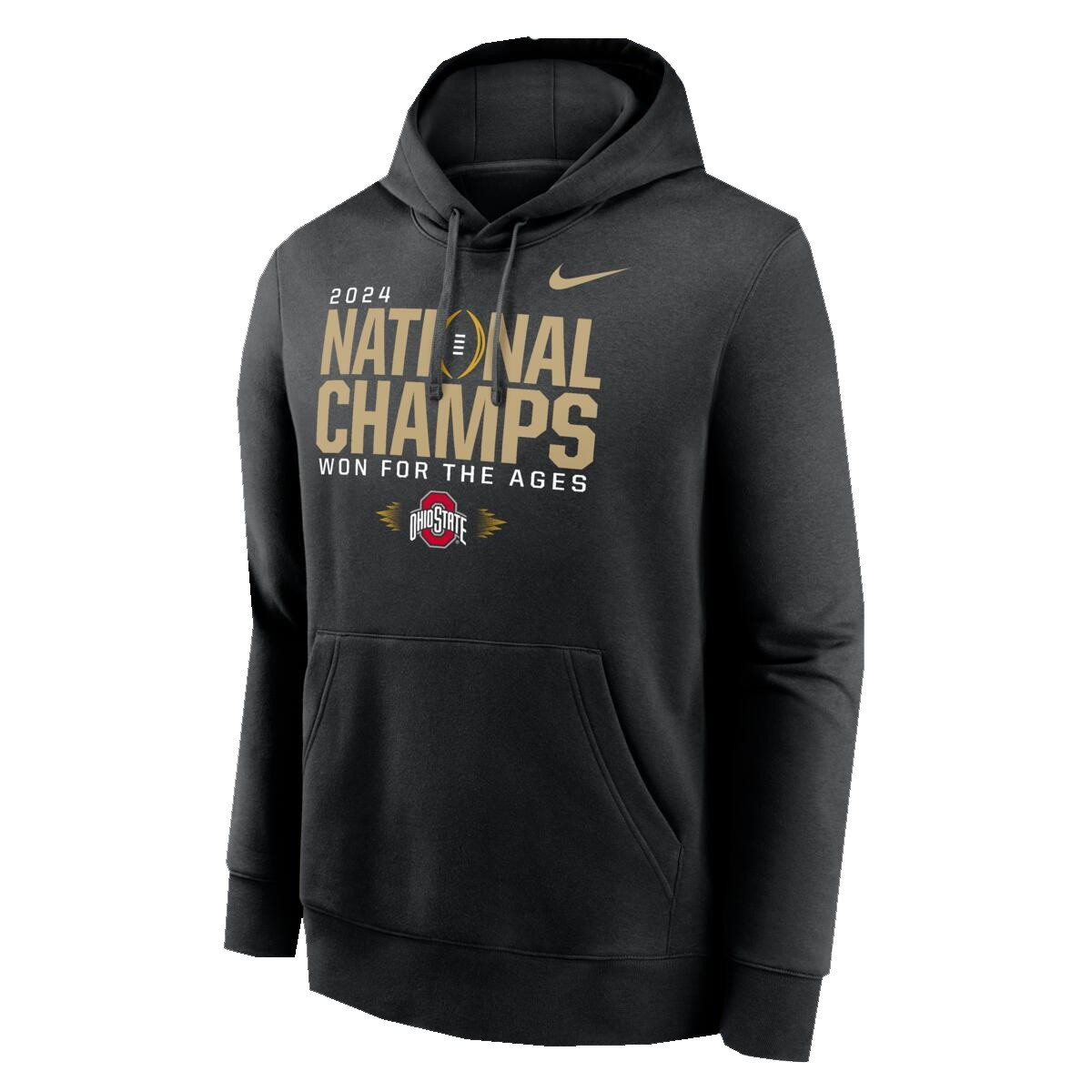 Ohio State Nike Black Locker Room National Championship Hood