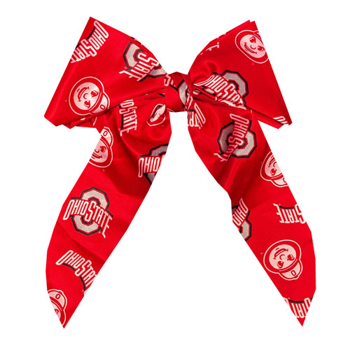 Ohio State All Over Print Big Bow w/Barrett Clip.