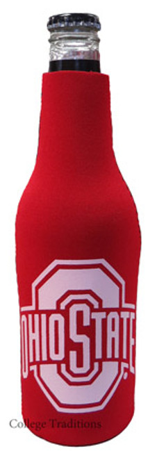 Zipper Koozie with Athletic Logo