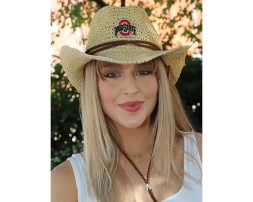 Women's Ohio State Cowboy Hat