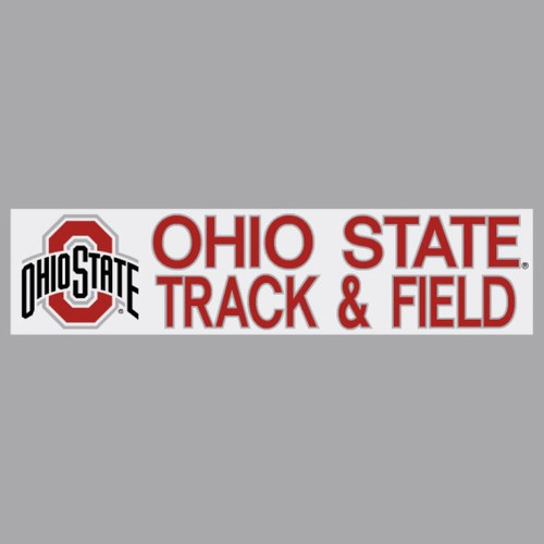 Ohio State Track & Field Bumper Sticker