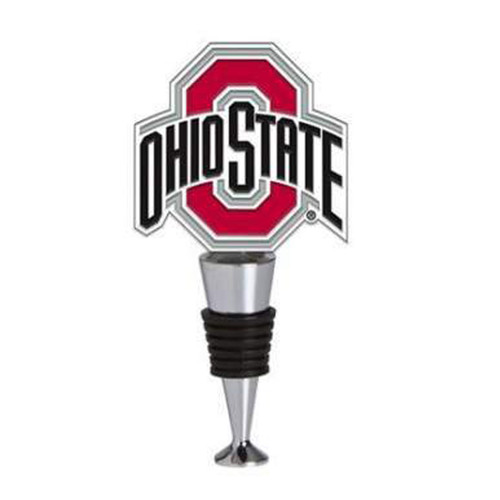 Ohio State Flower Power Zipper Bottle Koozie