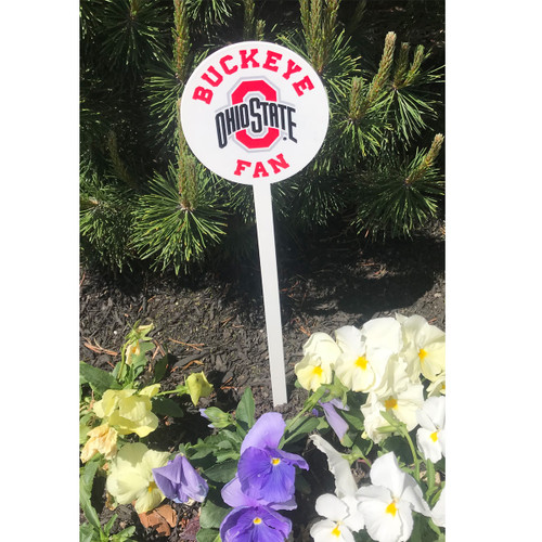 16 Inch Ohio State Garden Stake