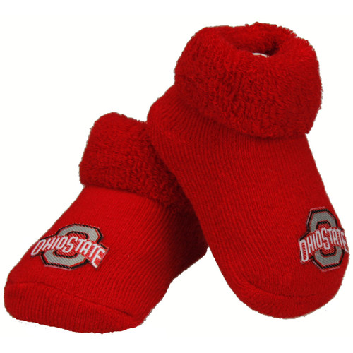 Newborn Red Boxed Booties