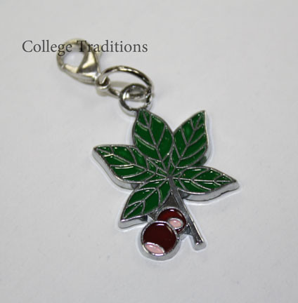 Buckeye Leaf Charm