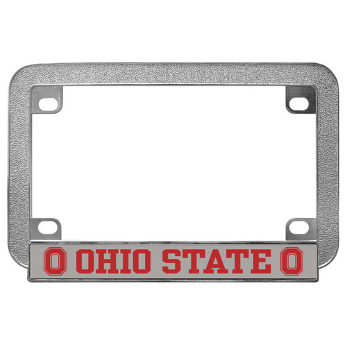 Ohio State Motorcycle License Plate Frame