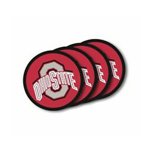 Set of 4 Ohio State Vinyl Coasters