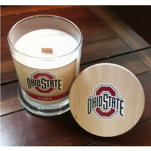 Ohio State Linen Scented Candle- 6oz