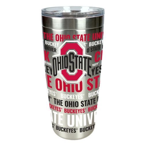 Tervis Ohio State Buckeyes 20oz. Personalized Arctic Stainless Steel Tumbler