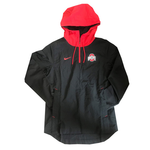 Nike Black & Red Lightweight Player Jacket