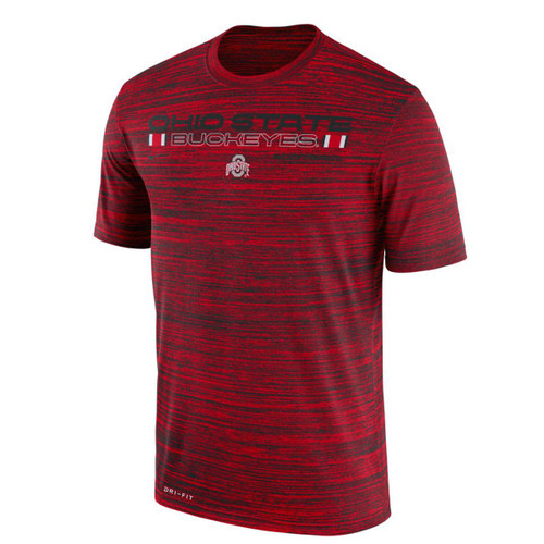 Nike Red Short Sleeve Velocity Legend Tee