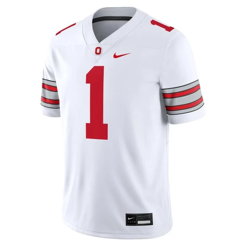 Ohio State Nike New White #1 Jersey