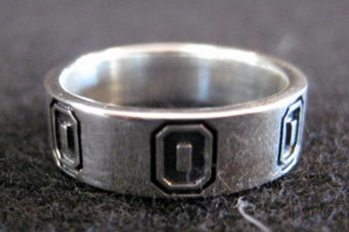 Sterling Silver Ohio State Ring