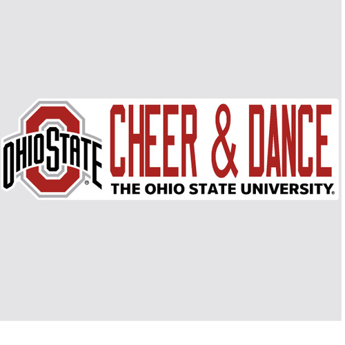 Ohio State Cheer & Dance Outside Decal