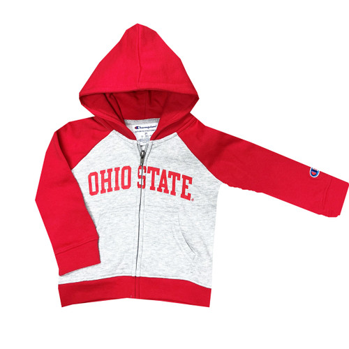 Ohio State Kids Full Zip Hood