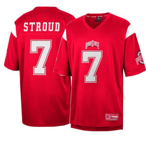 Ohio State Red #7 Stroud Jersey