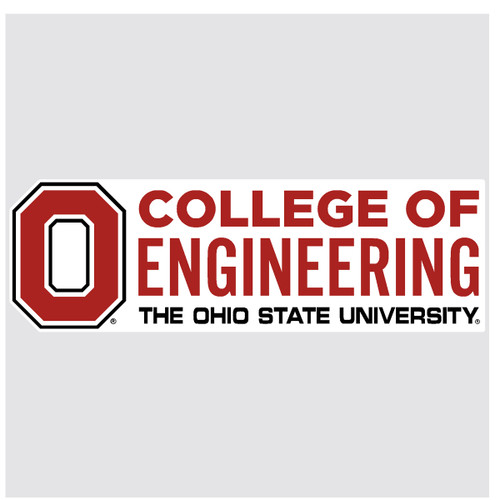 Ohio State College of Engineering Outside Decal