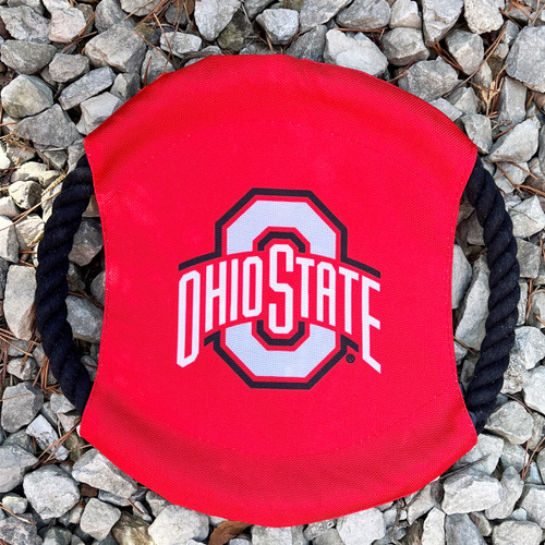 Ohio State Flying Disc Pet Toy
