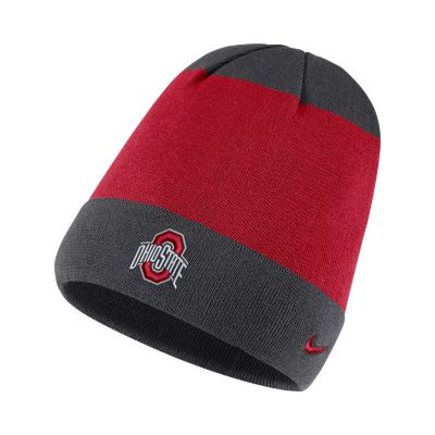 Nike Red/Gray Training Sideline Beanie
