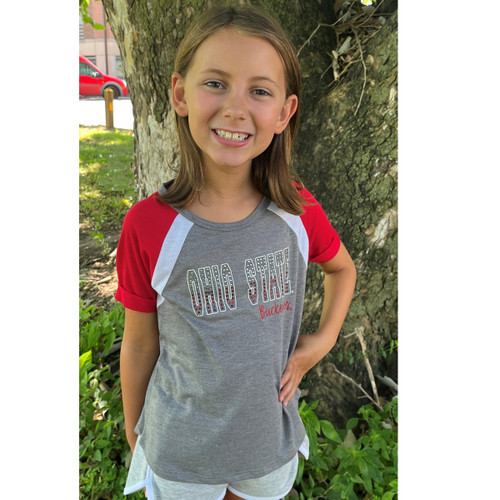 Ohio State Rhinestone Tee. Ohio State Rhinestone Tee.