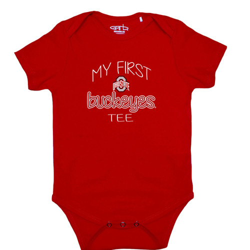 My First Buckeyes Tee Onsie