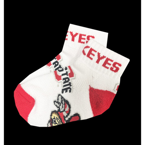 Ohio State Buckeyes Baby Footie Sock