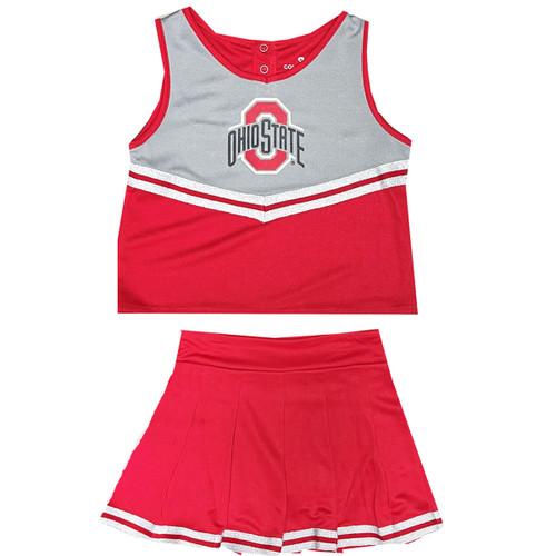 Ohio State Toddler Cheerleader Set