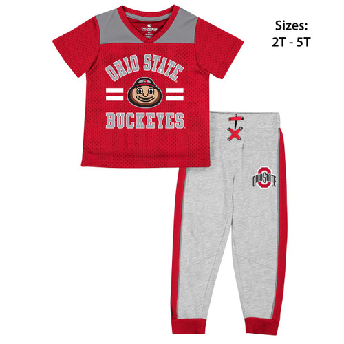 Ohio State Jersey and Football Pant Set