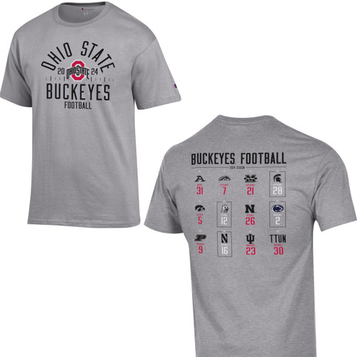 Ohio State 2024 Football Schedule Tee