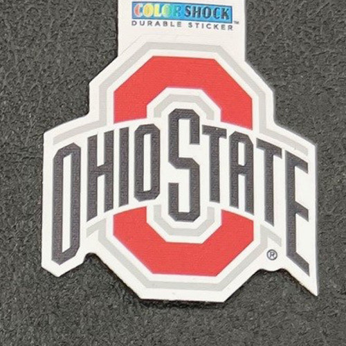 Ohio State Durable Logo Sticker.