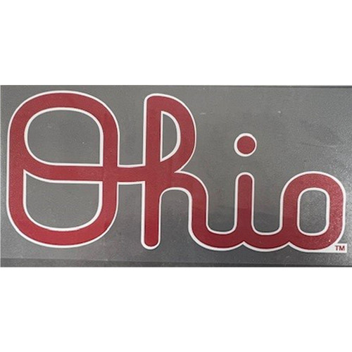 Ohio State Script Ohio Decal.