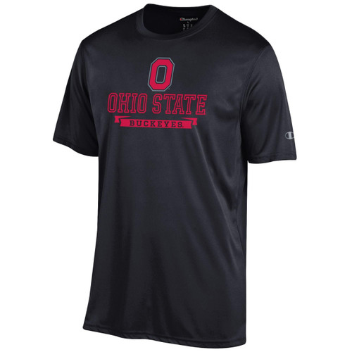 Ohio State Black Drifit Buckeyes Tee.