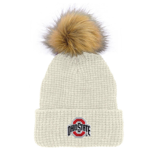 Women's Cream Belgain Knit Hat