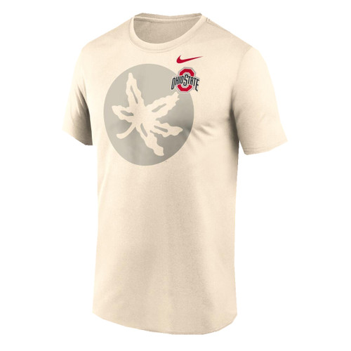 Ohio State Nike Natural Shadow Leaf Tee.