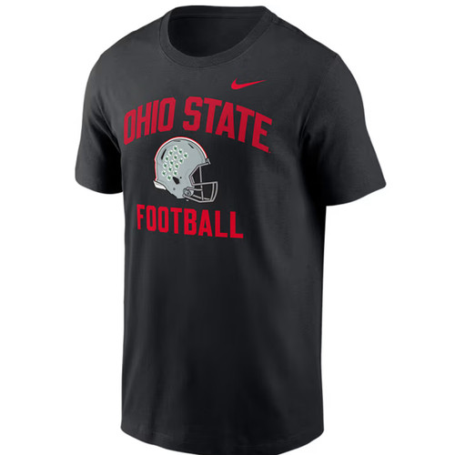 Ohio State Nike Youth Black Helmet Tee.