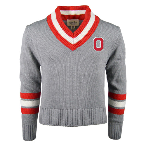 Ohio State Youth Girls Varsity V-Neck Sweater.