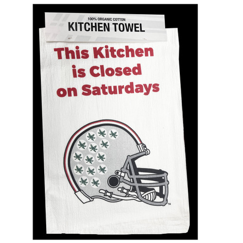 Ohio State "Kitchen Closed" Kitchen Towel.