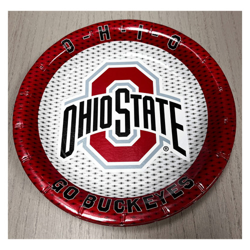 Ohio State 7" Heavyweight Logo Plate.