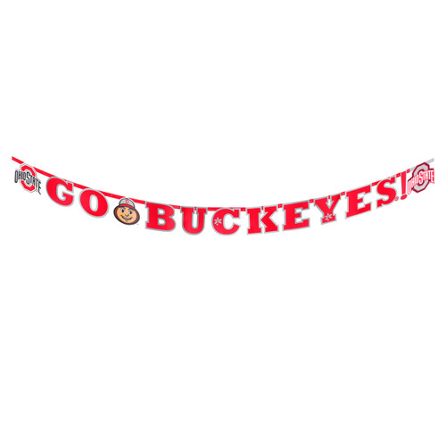 Ohio State Go Buckeyes Banner.