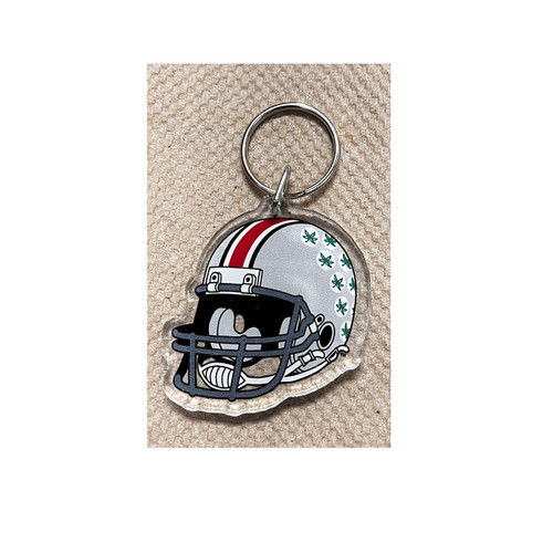 Ohio State Lucite Helmet Keychain