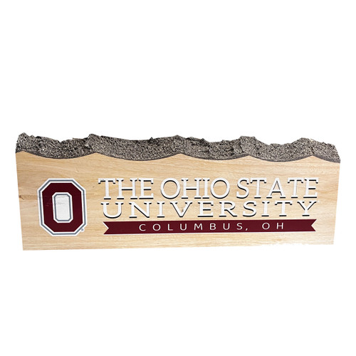 Ohio State Wood Slab.