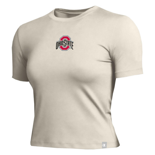Women's Ivory Athletic Soft Touch Top.