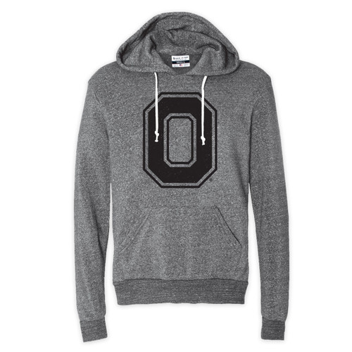 Ohio State Where I'm From Gray Throw Back Block O Hoodie.