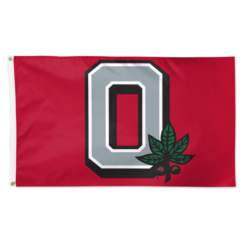 Ohio State 3x5 Block O Flag w/Garments.