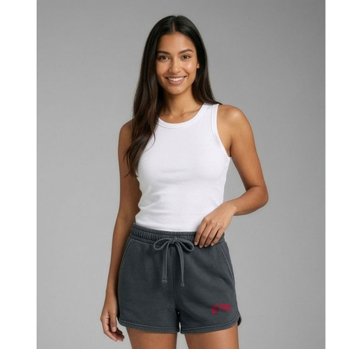 Ohio State Chicka-d Women's Smoke Bayside Short w/Pockets.