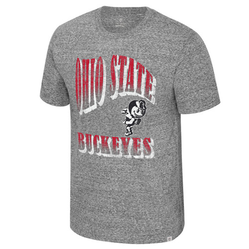 Ohio State Colosseum Gray Vintage Brutus Tee.