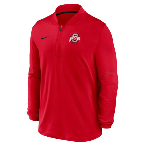 Ohio State Nike Red Midweight 1/2 Zip.